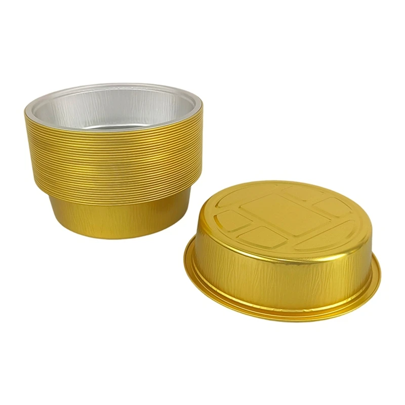 Thick Gold Round Foil Bowl 600ml Heat Resistant BBQ Takeaway Container Cake Dessert Aluminum Cup Food Packaging Box 50/100pcs
Thick Gold Round Foil Bowl 600ml Heat Resistant BBQ Takeaway Container Cake Dessert Aluminum Cup Food Packaging Box 50/100pcs