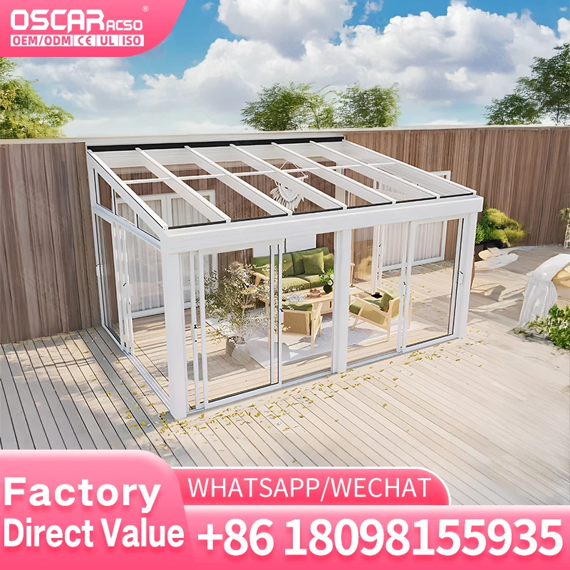 Multifunctional Aluminum Sunroom for UK Gardens Customized by Factory with Creative Ideas
Multifunctional Aluminum Sunroom for UK Gardens Customized by Factory with Creative Ideas