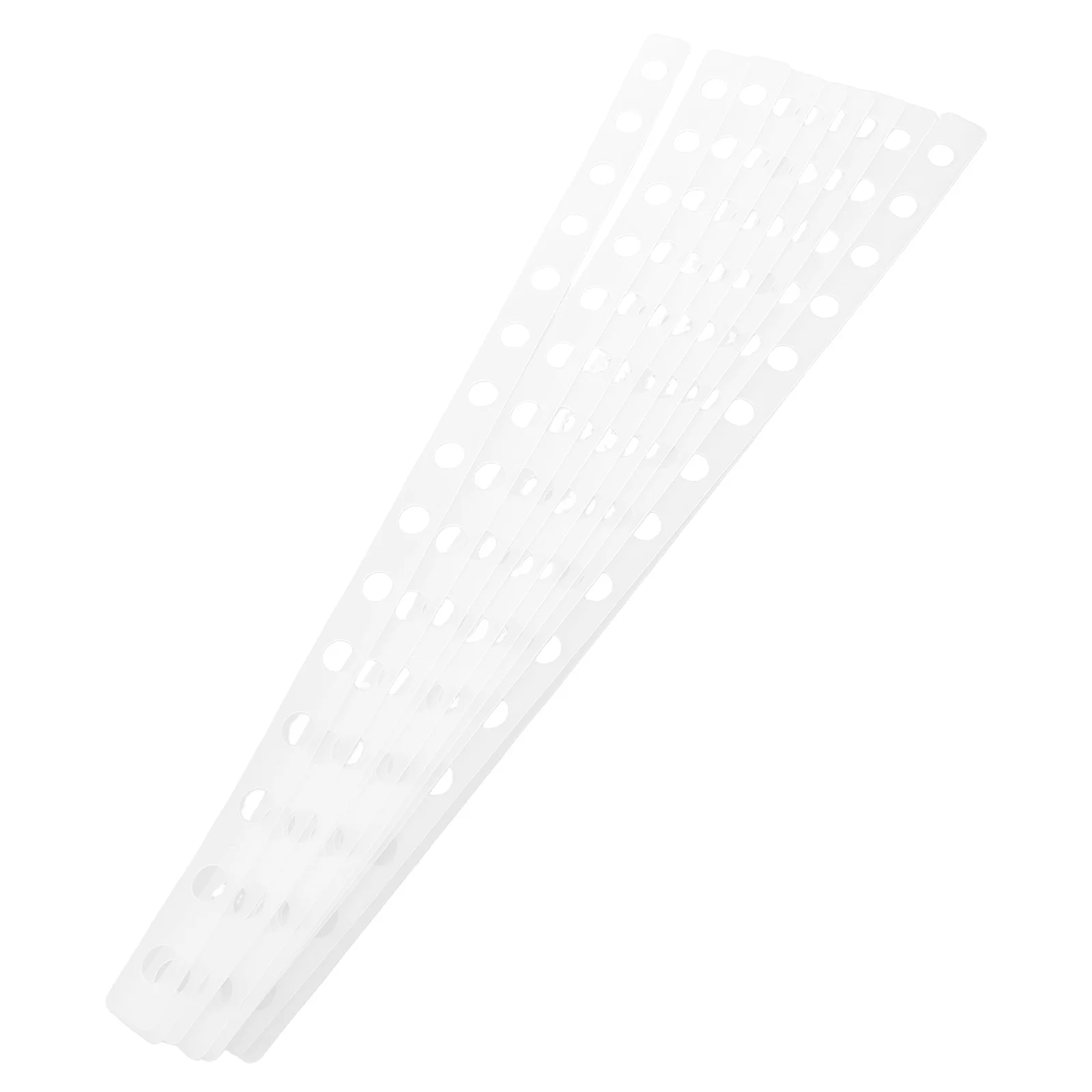 12pcs Porous Plastic Clothes Hanger Strips White Closet Organizer Connector for Garment Display Storage Spacesaving Lightweight
12pcs Porous Plastic Clothes Hanger Strips White Closet Organizer Connector for Garment Display Storage Spacesaving Lightweight
