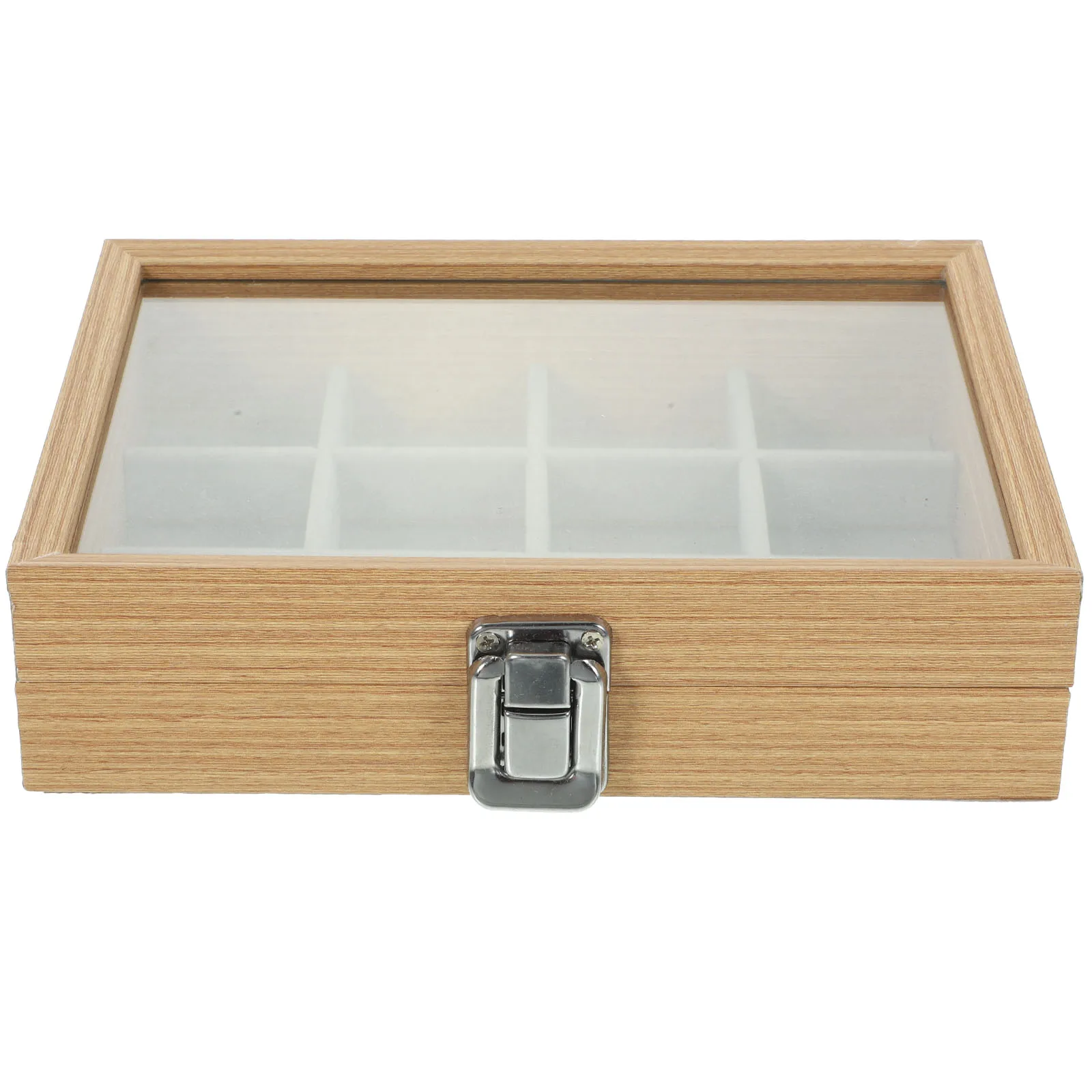 Wooden Jewelry Box 12 Grids Small Size Multi Compartment Storage Display Case Necklace Ring Earrings Organizer Transparent Lid
Wooden Jewelry Box 12 Grids Small Size Multi Compartment Storage Display Case Necklace Ring Earrings Organizer Transparent Lid