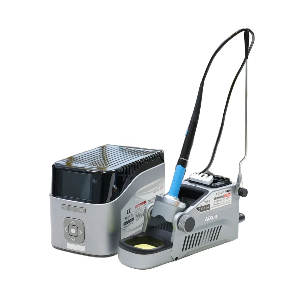 Aixun T400 320W ESD Safe Soldering Workstation for BGA Welding - Anti-Static, Isolated Transformer
Aixun T400 320W ESD Safe Soldering Workstation for BGA Welding - Anti-Static, Isolated Transformer