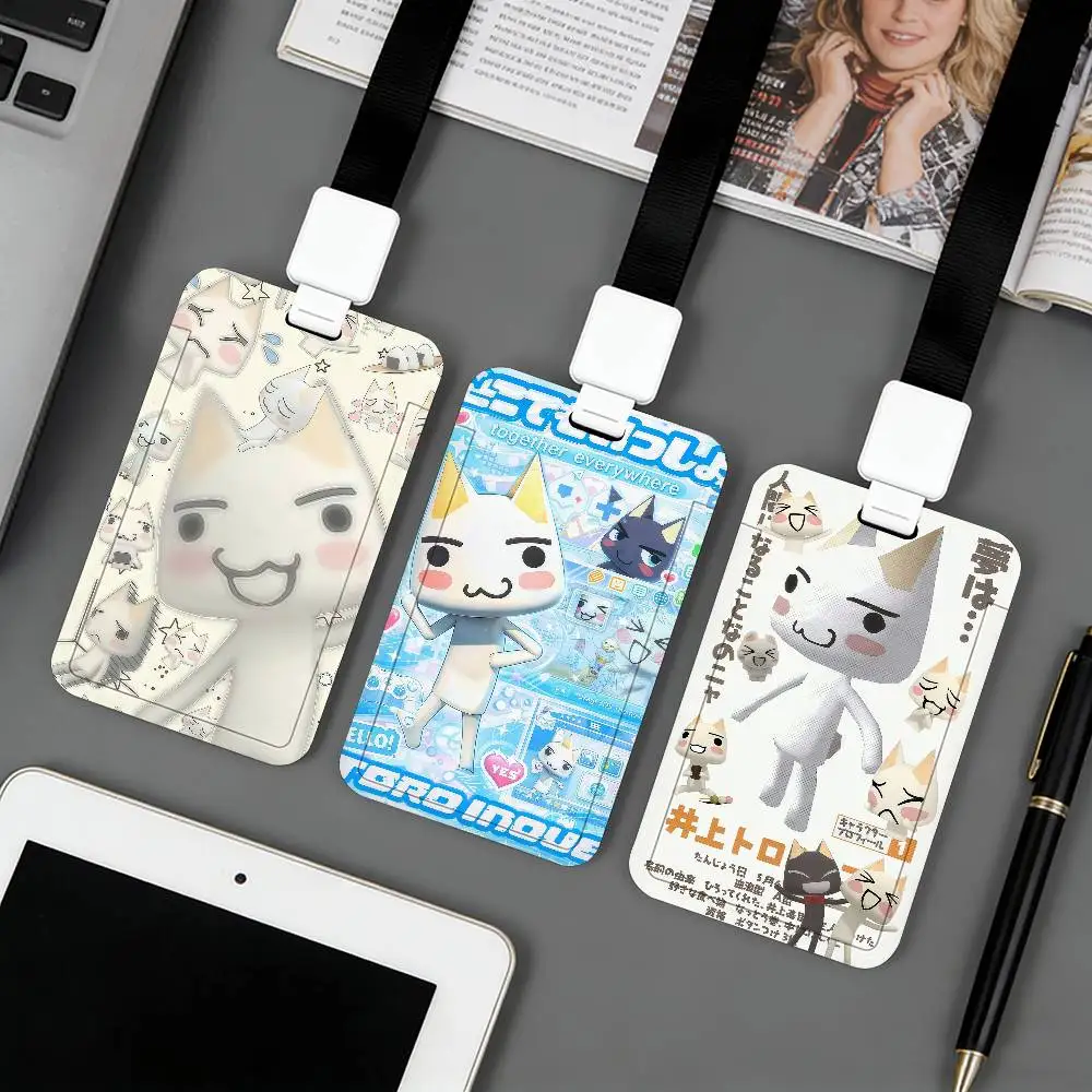Держатель для карт Inoue Toro Cute Cat, подходящий для удостоверений личности, банковских карт, проездных билетов и рабочих пропусков.
Держатель для карт Inoue Toro Cute Cat, подходящий для удостоверений личности, банковских карт, проездных билетов и рабочих пропусков.