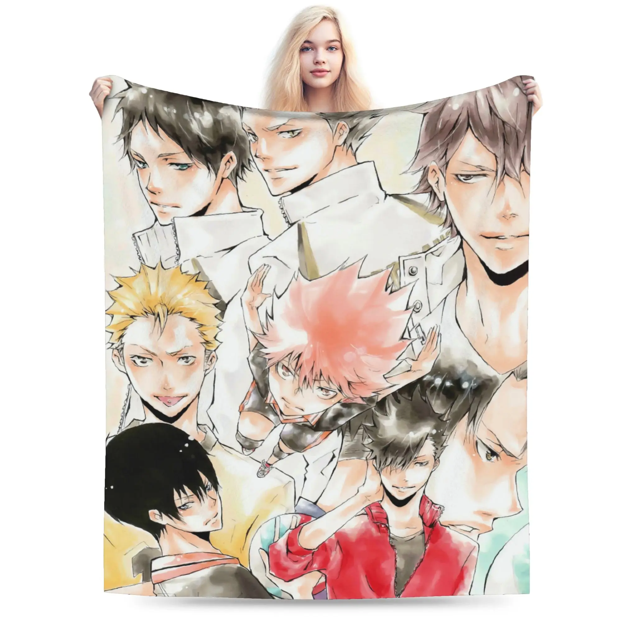 Haikyuu Japanese Anime Blanket Fleece Winter Multi-function Super Warm Throw Blankets for Bed Bedroom Plush Thin Quilt
Haikyuu Japanese Anime Blanket Fleece Winter Multi-function Super Warm Throw Blankets for Bed Bedroom Plush Thin Quilt