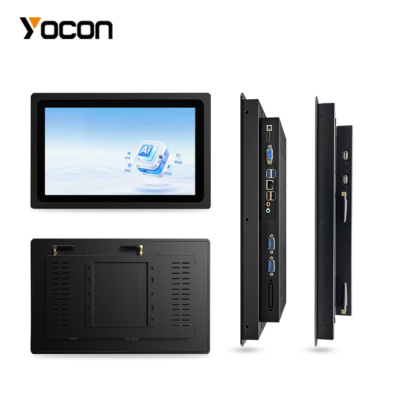 15.6 Inch Ali in one PC Industrial Panel Pc Capacitive Touch Embedded Computer RS232 LAN
15.6 Inch Ali in one PC Industrial Panel Pc Capacitive Touch Embedded Computer RS232 LAN