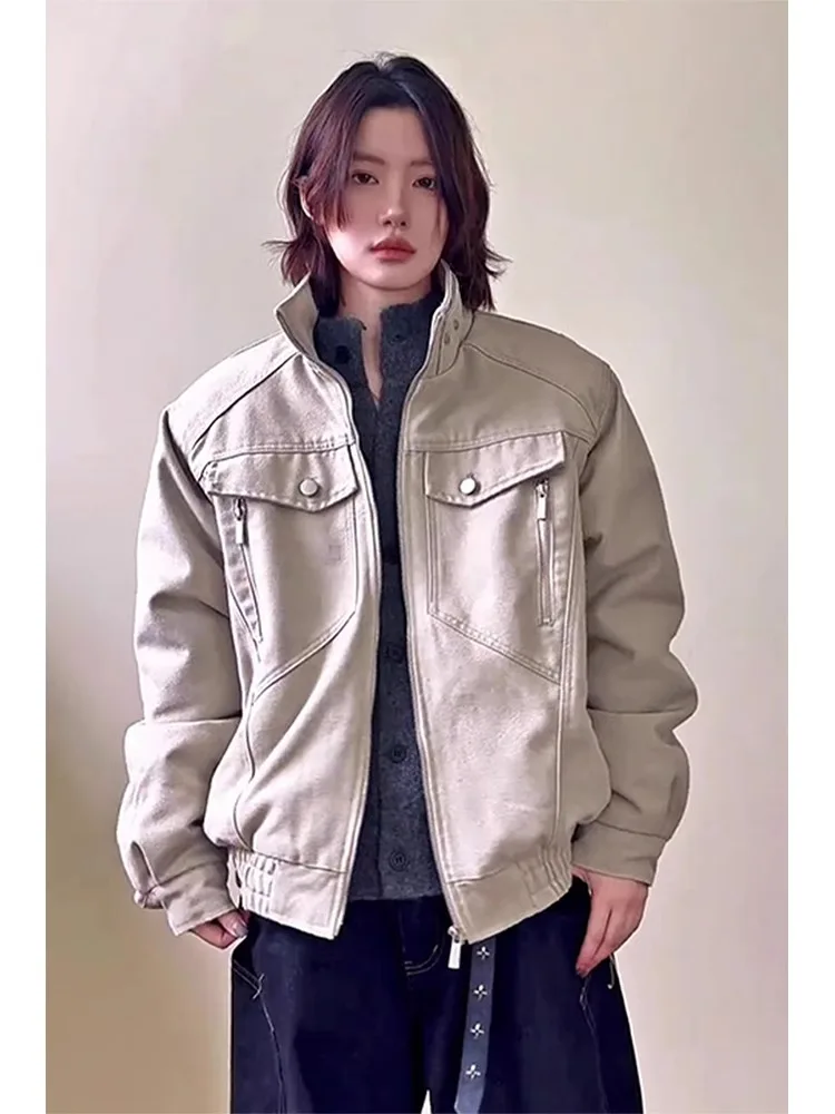 Men's Winter Puffer Jaet Hooded Stand Collar Cotton Vest Harington ort Workwear Warm Inner Fce Thiened Autumn Winter
Men's Winter Puffer Jaet Hooded Stand Collar Cotton Vest Harington ort Workwear Warm Inner Fce Thiened Autumn Winter