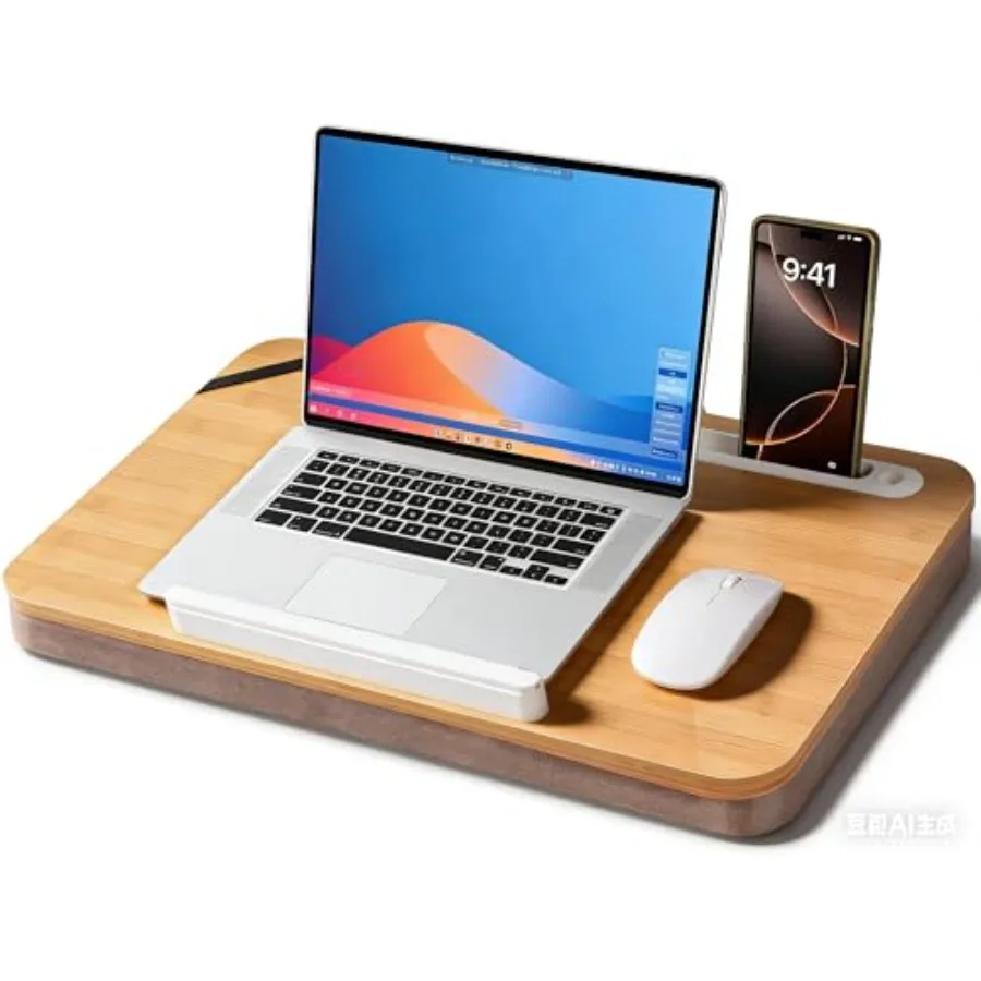 Portable Bamboo Lap Desk Tray Natural Wood Large 21.1 x 12.9 Inch for Home Office
Portable Bamboo Lap Desk Tray Natural Wood Large 21.1 x 12.9 Inch for Home Office