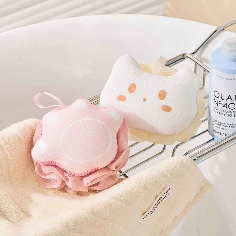 Cartoon Double Sided Bath Towel Soft Mesh Bath Sponge Balls Cute Bubble Shower Ball Super Large Non-Scattered Bath Ball Flower
Cartoon Double Sided Bath Towel Soft Mesh Bath Sponge Balls Cute Bubble Shower Ball Super Large Non-Scattered Bath Ball Flower