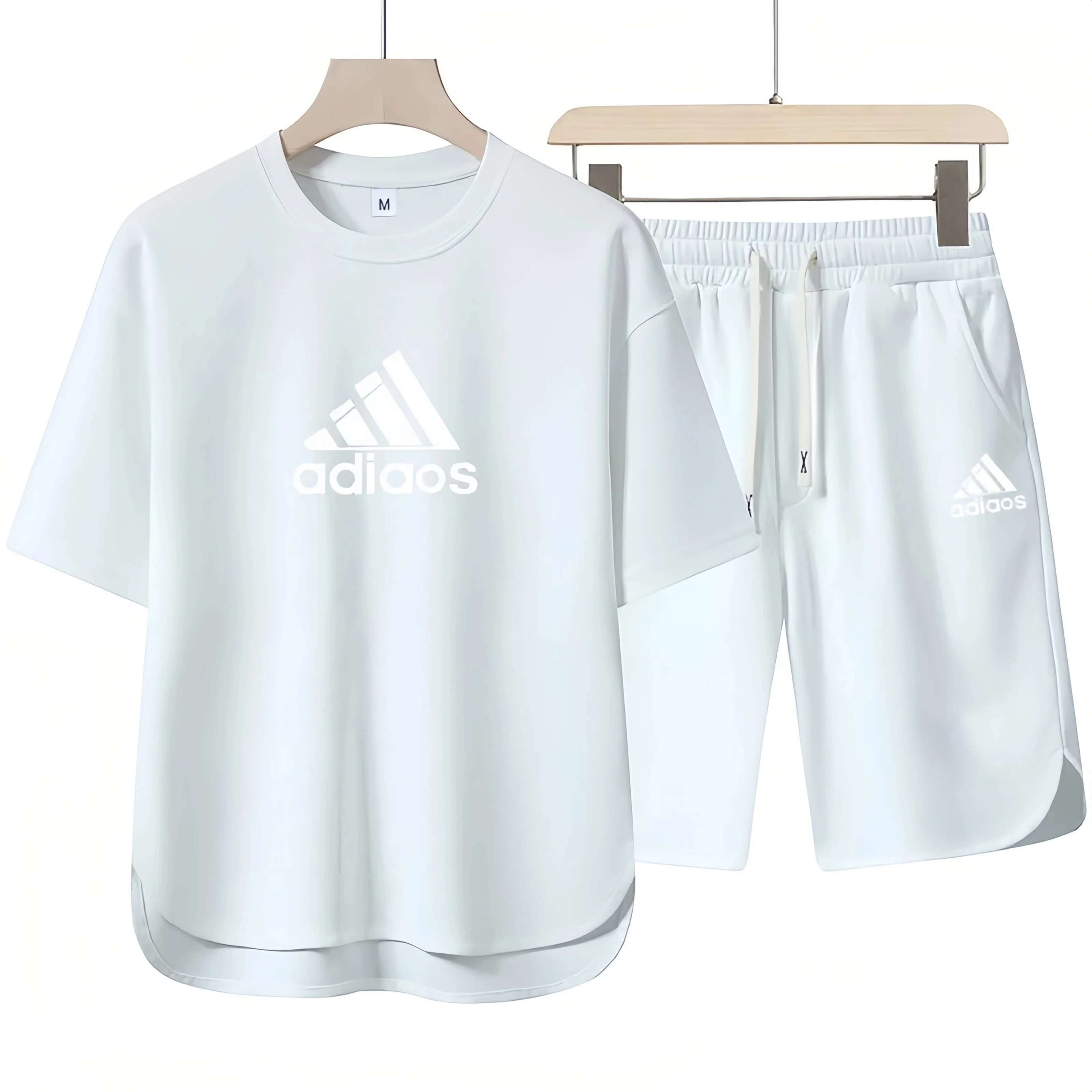 New Men's Casual Sports Set Short Sleeve Tee & Shorts Loose Fit Comfortable Active Wear 2 Piece Clothing for Summer Daily T-Shir
New Men's Casual Sports Set Short Sleeve Tee & Shorts Loose Fit Comfortable Active Wear 2 Piece Clothing for Summer Daily T-Shir