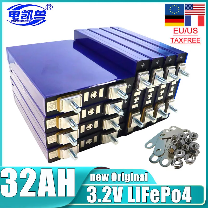 1-16 шт. новый аккумулятор 3,2 в 32 Ач Lifepo4 3c высокой мощности DIY 12 В 24 в 36 в 48 в инвертор для электрической лодки мотоцикла зарядный аккумулятор
1-16 шт. новый аккумулятор 3,2 в 32 Ач Lifepo4 3c высокой мощности DIY 12 В 24 в 36 в 48 в инвертор для электрической лодки мотоцикла зарядный аккумулятор