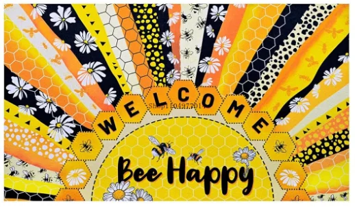 Door Mat Indoor Entrance, Bee Welcome Mat, Bee Happy Front Door Mat, Floral Non Slip Door Mat Outdoor Indoor Entrance
Door Mat Indoor Entrance, Bee Welcome Mat, Bee Happy Front Door Mat, Floral Non Slip Door Mat Outdoor Indoor Entrance