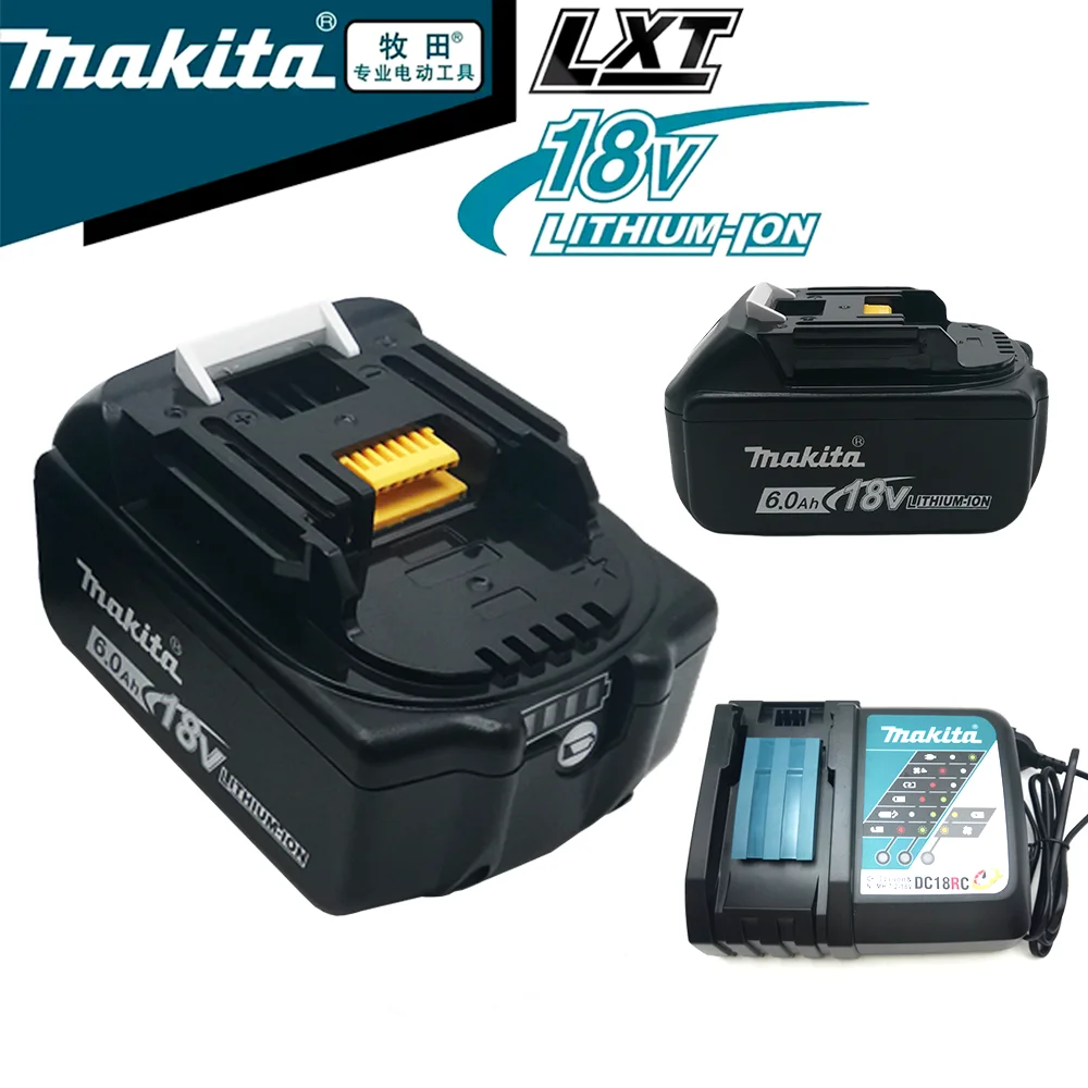 18V Makita original battery 9Ah 6Ah 5Ah 3Ah Li-Ion Rechargeable Battery 18v drill Replacement Batteries BL1830 BL1850 BL1860
18V Makita original battery 9Ah 6Ah 5Ah 3Ah Li-Ion Rechargeable Battery 18v drill Replacement Batteries BL1830 BL1850 BL1860