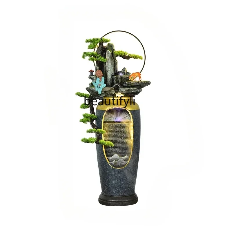 Living room entrance ornament Alpine, office, circulating water vase fountain Advanced landscaping decoration
Living room entrance ornament Alpine, office, circulating water vase fountain Advanced landscaping decoration