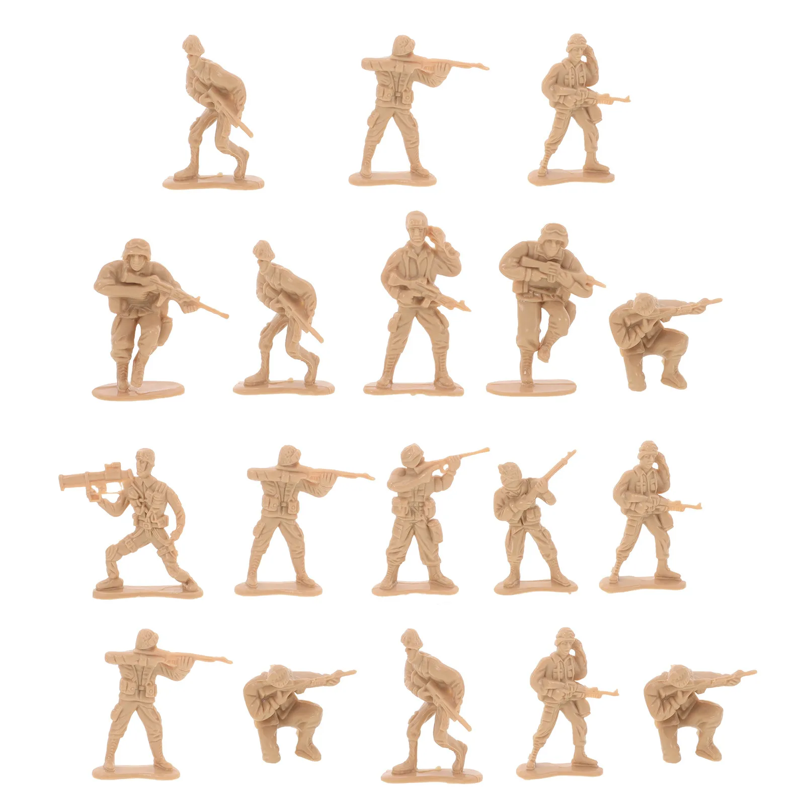 100Pcs Mini Soldier Plastic Figures Exquisite Small Soldier People for Home Office Garden Micro Landscaping Sand Table Miniature
100Pcs Mini Soldier Plastic Figures Exquisite Small Soldier People for Home Office Garden Micro Landscaping Sand Table Miniature