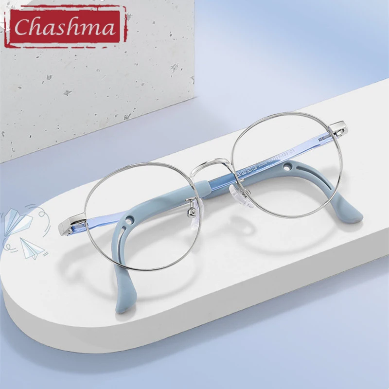Chashma Prescription Glasses Kids Optical Eyewear Round Alloy Eyeglasses Frames Adjustable Rubber PPSU Temples Spectacles Gafas
Chashma Prescription Glasses Kids Optical Eyewear Round Alloy Eyeglasses Frames Adjustable Rubber PPSU Temples Spectacles Gafas