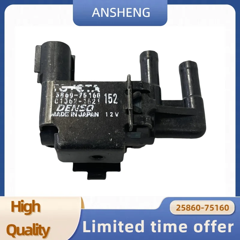 Vacuum Switch Valve Solenoid for Toyota Tacoma Truck 4Runner EGR Purge 1996-2001 25860-75160 2586075160
Vacuum Switch Valve Solenoid for Toyota Tacoma Truck 4Runner EGR Purge 1996-2001 25860-75160 2586075160