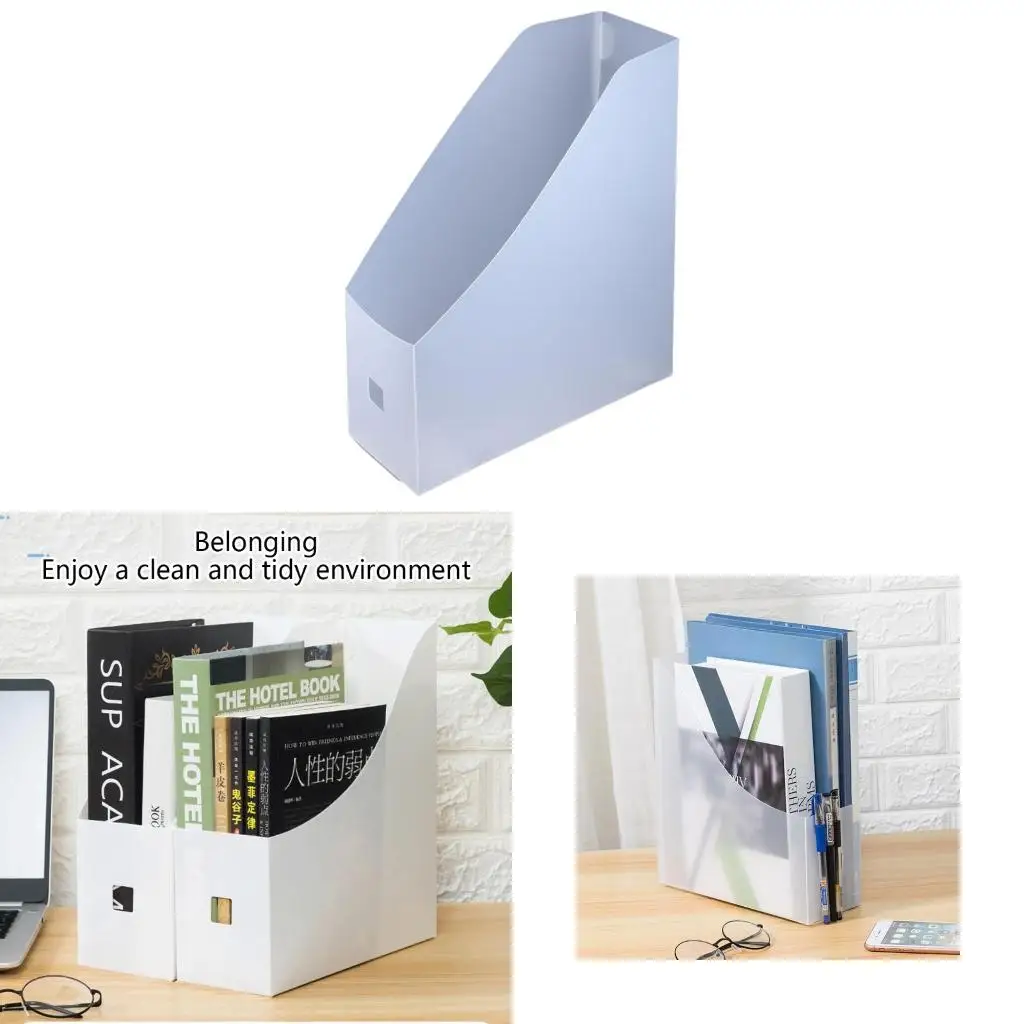 Plastic Magazine File Holder Document Multi-Functional Storage Box Countertop Stationary for Case for Home Office
Plastic Magazine File Holder Document Multi-Functional Storage Box Countertop Stationary for Case for Home Office