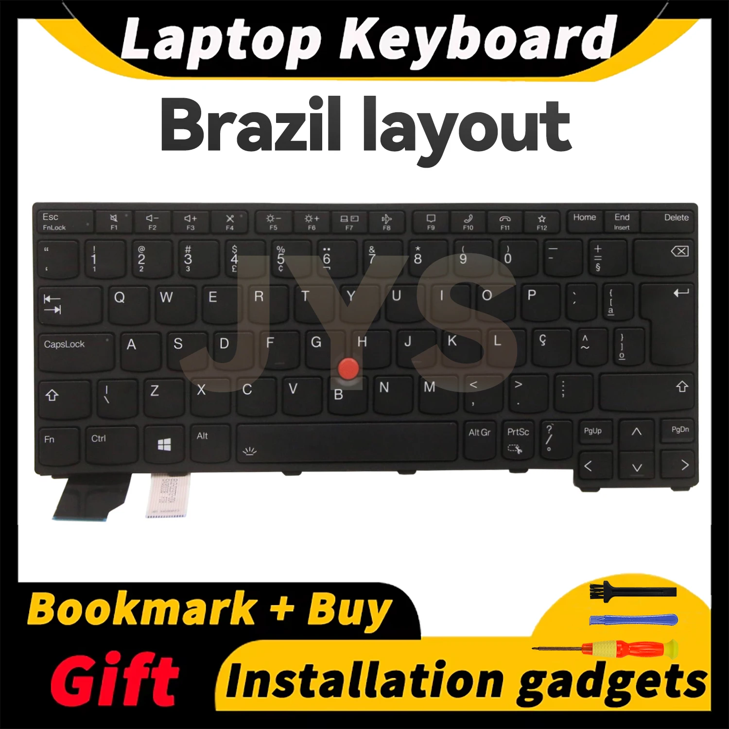 Suitable for Lenovo ThinkPad X13 Gen3/L13 Gen3 Gen4 Gen5/L13 Yoga Gen3 laptops to replace keyboards with backlit Brazil layout
Suitable for Lenovo ThinkPad X13 Gen3/L13 Gen3 Gen4 Gen5/L13 Yoga Gen3 laptops to replace keyboards with backlit Brazil layout