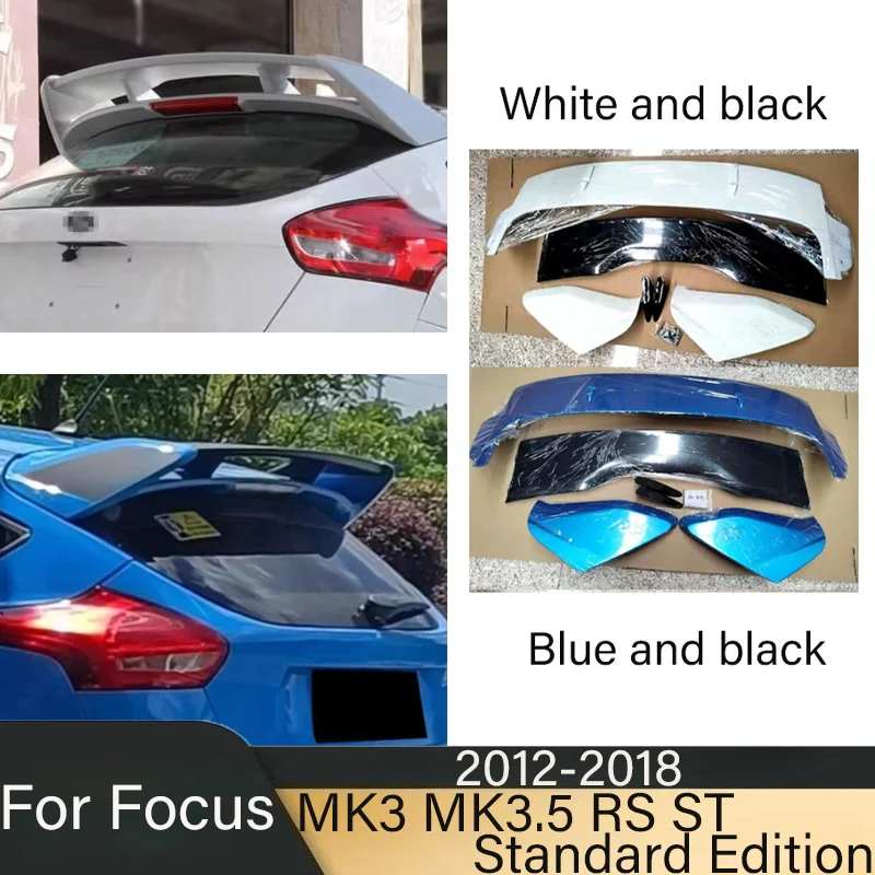 Rear Trunk Lip for Ford Focus MK3 MK3.5 RS ST Standard Edition Universal 2012-2018 Car Spoiler Tail Fin Top Wing Fits Kit Tuning
Rear Trunk Lip for Ford Focus MK3 MK3.5 RS ST Standard Edition Universal 2012-2018 Car Spoiler Tail Fin Top Wing Fits Kit Tuning