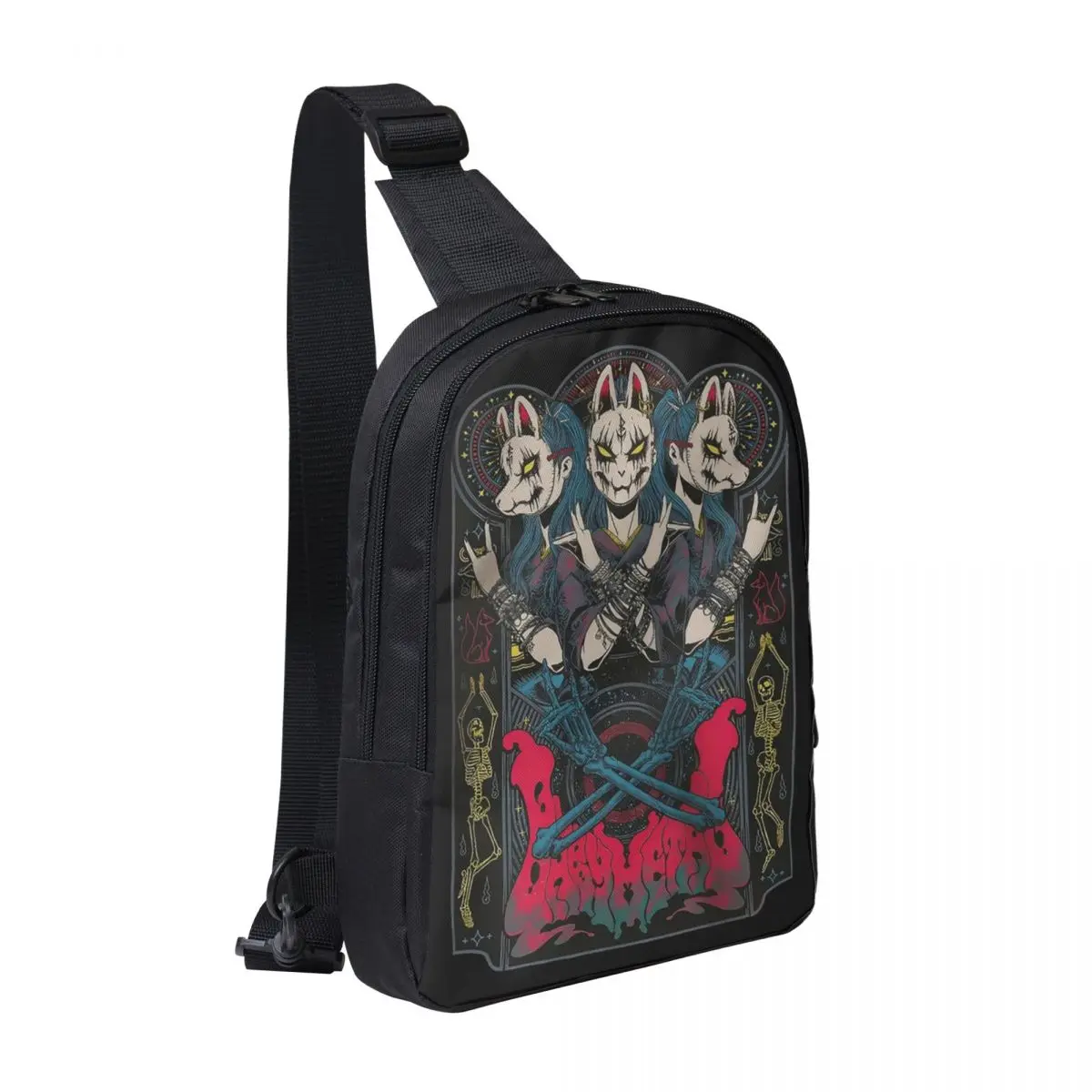 Babymetal Tour Chest Bag Men Sling Crossbody Backpack Chest Bag Travel Hiking Daypack Shoulder Bag
Babymetal Tour Chest Bag Men Sling Crossbody Backpack Chest Bag Travel Hiking Daypack Shoulder Bag