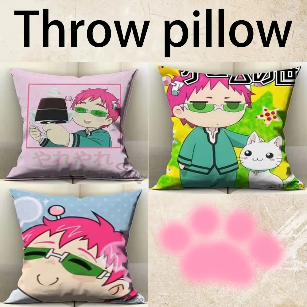 Saiki K Japanese Anime Pillow for Sofa Seat Chair Decorative/Modern Home Decor Print Throw Cushion
Saiki K Japanese Anime Pillow for Sofa Seat Chair Decorative/Modern Home Decor Print Throw Cushion