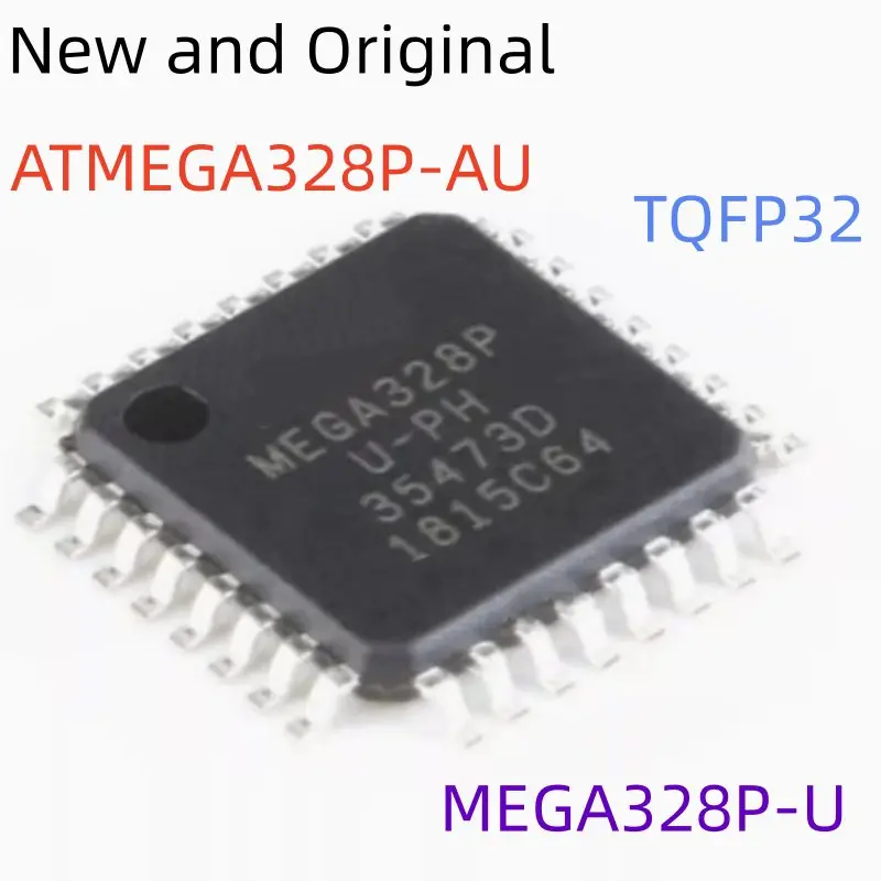 ATMEGA328P-AU 328P-AU 8-bit microcontroller MEGA328P TQFP32 32K flash memory original
ATMEGA328P-AU 328P-AU 8-bit microcontroller MEGA328P TQFP32 32K flash memory original