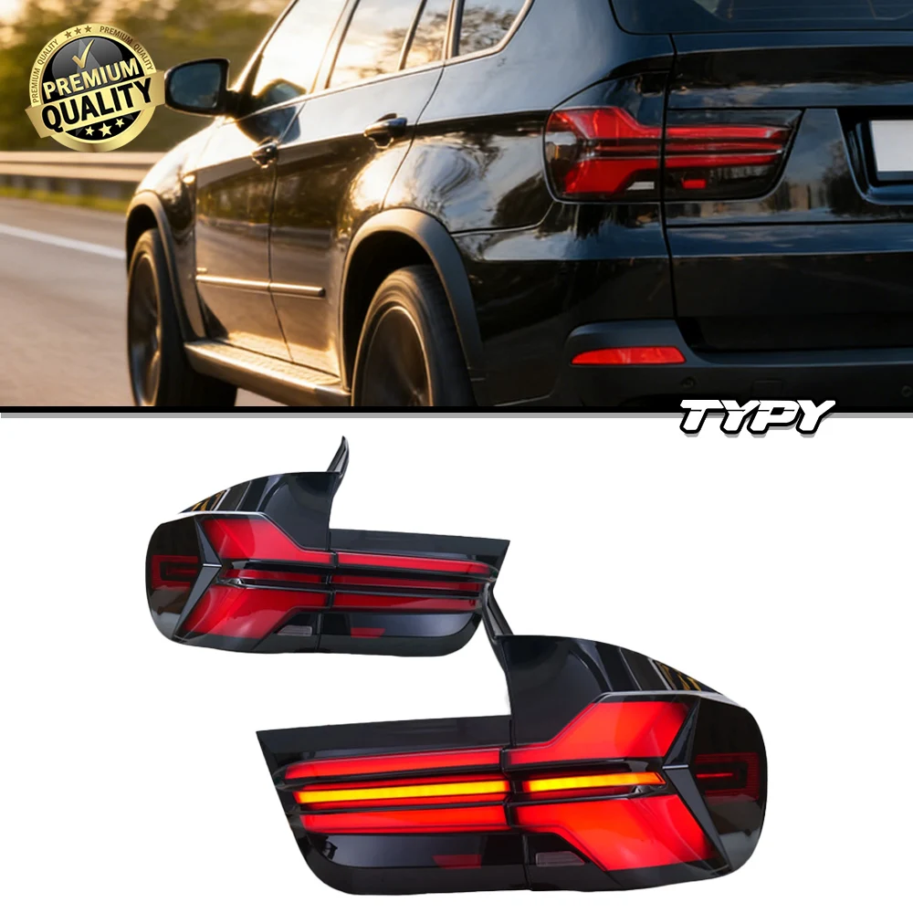 Car LED Taillight For BMW X5 E70 2007-2013 Yellow Turn Signal Upgraded To 2023 Style Taillights Plug And Play Car Accessories
Car LED Taillight For BMW X5 E70 2007-2013 Yellow Turn Signal Upgraded To 2023 Style Taillights Plug And Play Car Accessories
