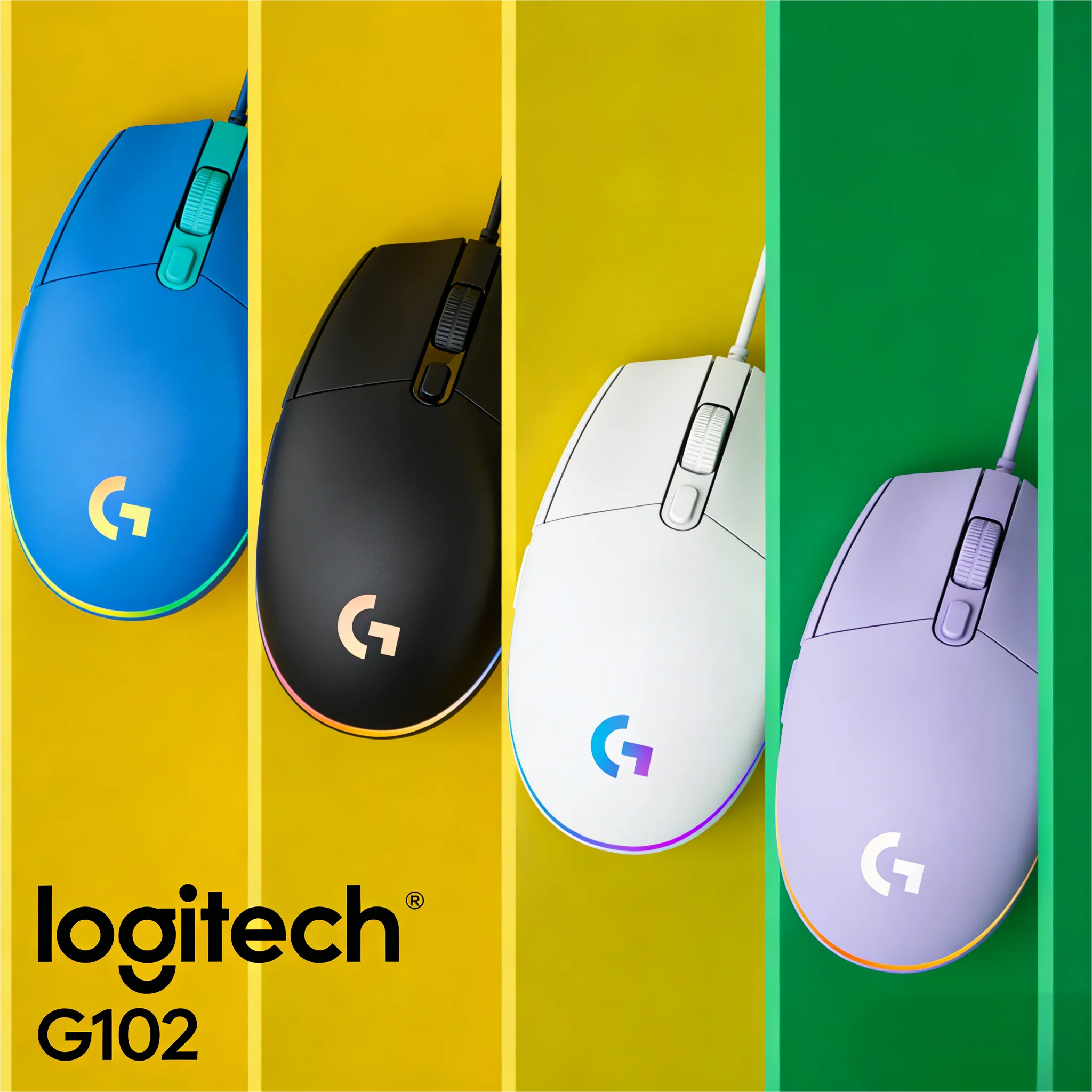 Logitech G102 RGB Gaming Mouse Lightweight Design 6 Programmable Keys for Gaming PC
Logitech G102 RGB Gaming Mouse Lightweight Design 6 Programmable Keys for Gaming PC