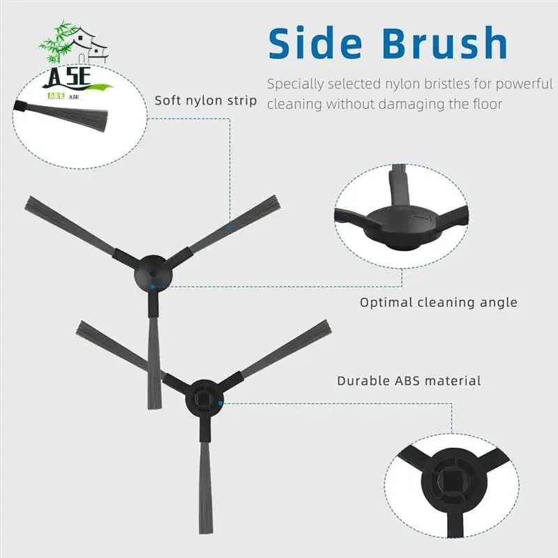A05E-12PCS Replacement Parts For Dreame Bot L20 Ultra / X20 Pro Vacuum Cleaner Accessories Washable Side Brush
A05E-12PCS Replacement Parts For Dreame Bot L20 Ultra / X20 Pro Vacuum Cleaner Accessories Washable Side Brush
