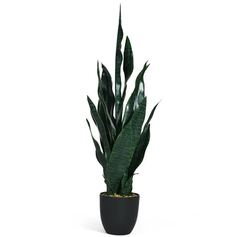 35.5 Inch Indoor-Outdoor Artificial Fake Snake Plant
35.5 Inch Indoor-Outdoor Artificial Fake Snake Plant