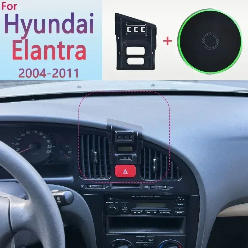 Magnetic Car Phone Holder For Hyundai Elantra 2004 2005 2006 2007 2008 2009-2011 15W Wireless Charging Phone Stand MagSafe Base
Magnetic Car Phone Holder For Hyundai Elantra 2004 2005 2006 2007 2008 2009-2011 15W Wireless Charging Phone Stand MagSafe Base