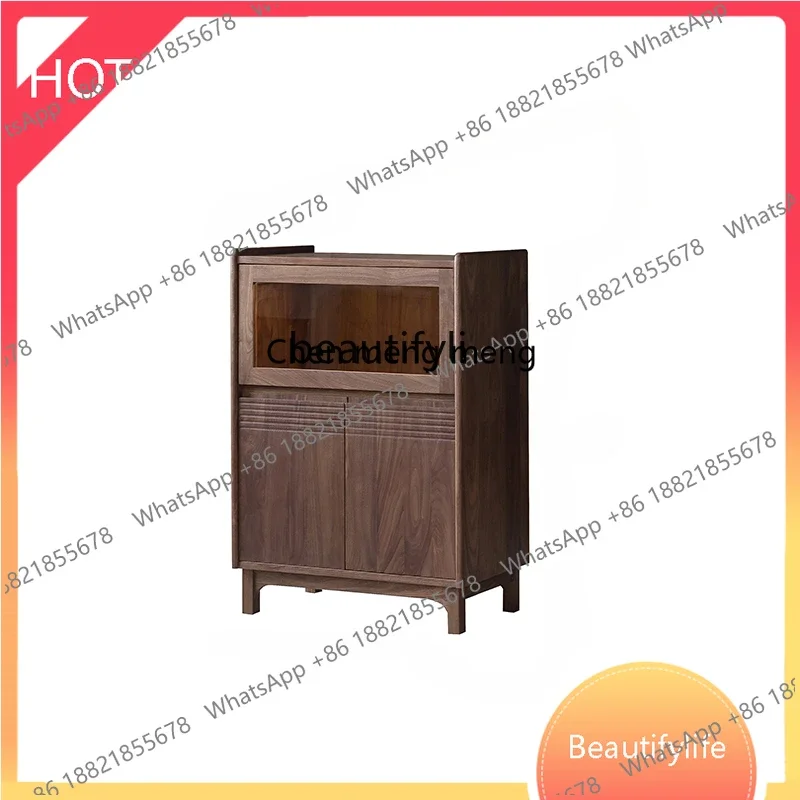 K182K182zzSolid Wood Multi-Functional Sideboard Cabinet Black Walnut Living Room Locker Storage Wall Tea Cabinet
K182K182zzSolid Wood Multi-Functional Sideboard Cabinet Black Walnut Living Room Locker Storage Wall Tea Cabinet