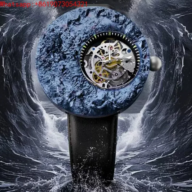 The Great Qin Empire Deerfish · Shanhai · Blue Titanium Alloy Mechanical Watch Men's Premium High-end Watch
The Great Qin Empire Deerfish · Shanhai · Blue Titanium Alloy Mechanical Watch Men's Premium High-end Watch