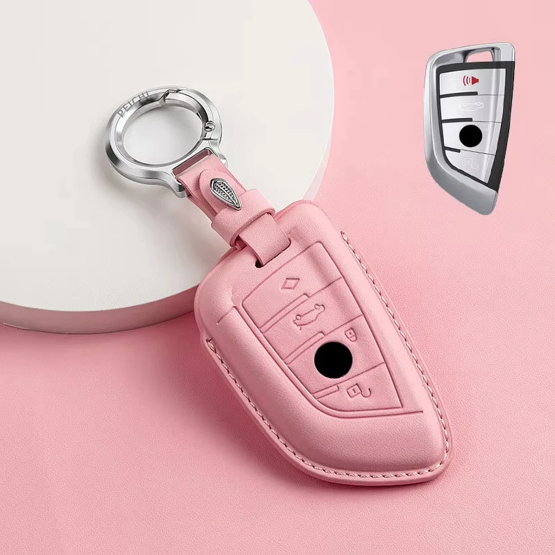 High Quality Leather for BMW X1 X3 F15 3 5 Series G11 F48 F39 520 525 F30 118i 218i 320i Display LCD Remote Car Key Case Cover
High Quality Leather for BMW X1 X3 F15 3 5 Series G11 F48 F39 520 525 F30 118i 218i 320i Display LCD Remote Car Key Case Cover