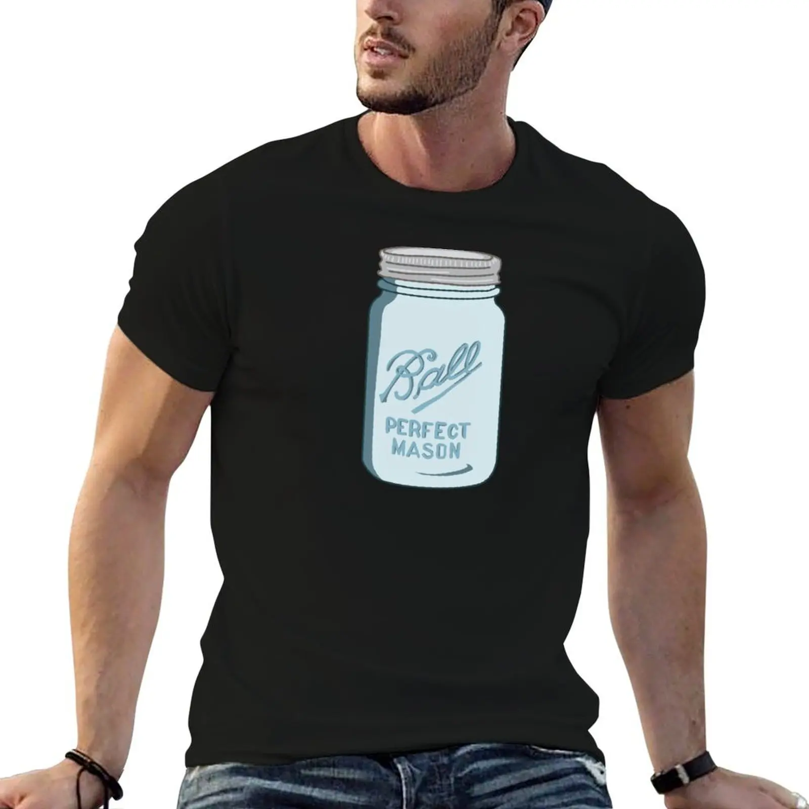Ball Mason Jar T-Shirt custom t shirt anime clothes oversized sublime mens t shirts casual stylish
Ball Mason Jar T-Shirt custom t shirt anime clothes oversized sublime mens t shirts casual stylish