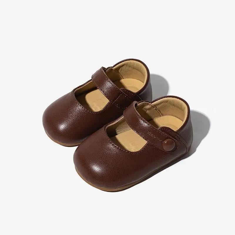 Toddler Walking Shoes Round Toes Girls Leather Shoes Soild Color Versatile 2026 Brand New Baby Flat Shoes Soft Bottom Trendy
Toddler Walking Shoes Round Toes Girls Leather Shoes Soild Color Versatile 2026 Brand New Baby Flat Shoes Soft Bottom Trendy