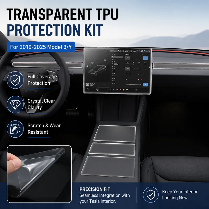 For 19-25 Model 3/Y For Tesla Screen Central Control Interior Car Transparent TPU Protection-TPU, Replacement Parts
For 19-25 Model 3/Y For Tesla Screen Central Control Interior Car Transparent TPU Protection-TPU, Replacement Parts