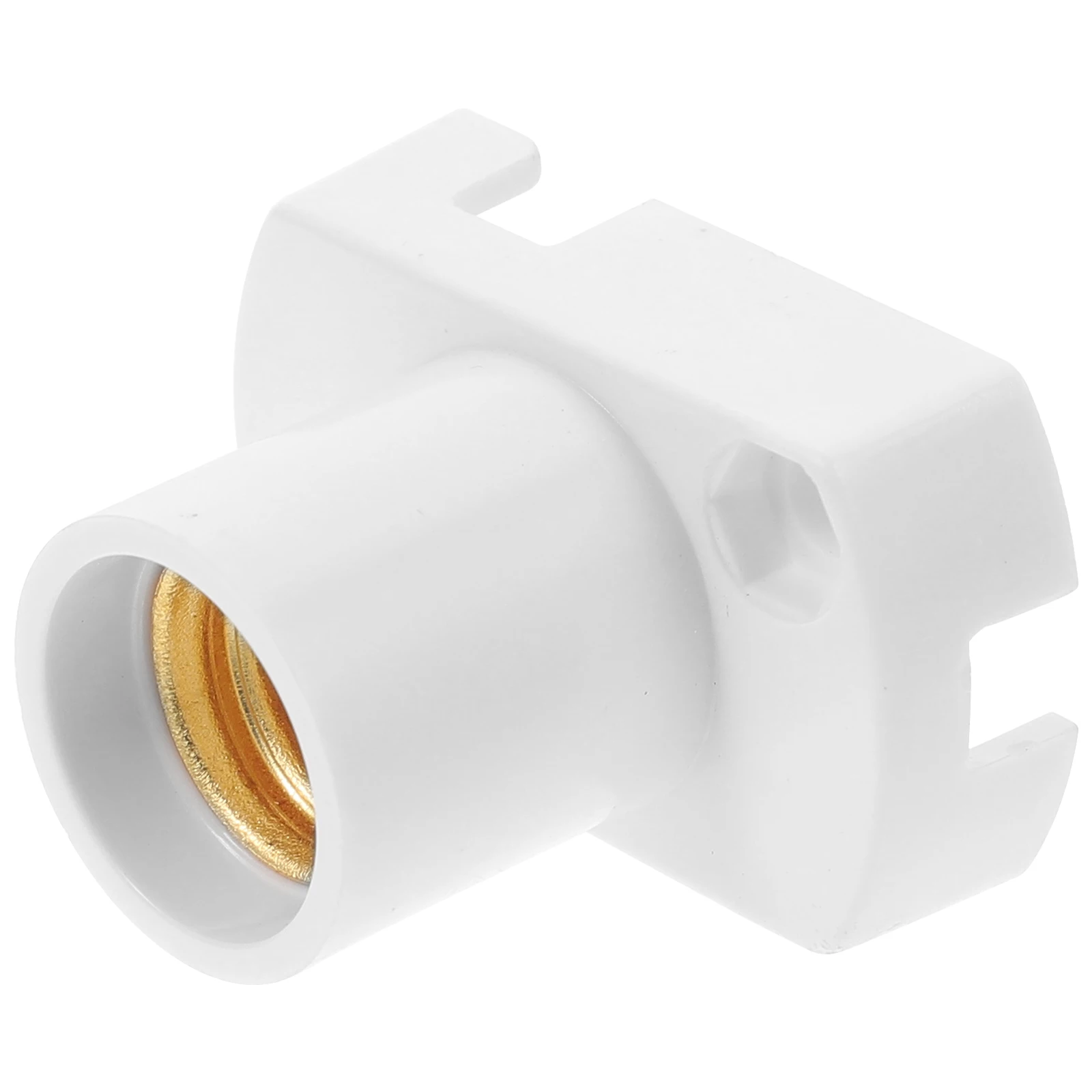 E12 Lamp Holder Metal Rectangle White Copper Parts Light Socket E12 Socket Bulb Holder Screw Base LED Lighting Solution
E12 Lamp Holder Metal Rectangle White Copper Parts Light Socket E12 Socket Bulb Holder Screw Base LED Lighting Solution