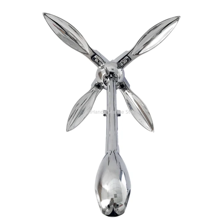 Stainless Steel Folding Anchor 2.5kg Stainless Steel Marine Kayak Fishing Kit Grapnel Folding Boat Anchor
Stainless Steel Folding Anchor 2.5kg Stainless Steel Marine Kayak Fishing Kit Grapnel Folding Boat Anchor