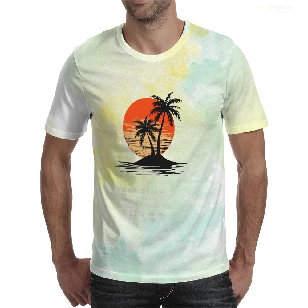 High Quality 100% Cotton T Shirt Hawaiian Beach Sunset Coconut Tree Print Casual Vacation Men Tees Unisex Kids Fashion Tops
High Quality 100% Cotton T Shirt Hawaiian Beach Sunset Coconut Tree Print Casual Vacation Men Tees Unisex Kids Fashion Tops