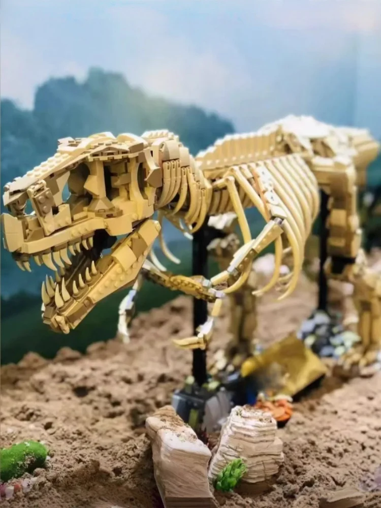 НОВИНКА: Конструктор MOC 3145 деталей «Самобытковые останки динозавра Тираннозавр Рекс» — игрушки для детей, мальчиков, подарки на день рождения, серия «Мир динозавров»
НОВИНКА: Конструктор MOC 3145 деталей «Самобытковые останки динозавра Тираннозавр Рекс» — игрушки для детей, мальчиков, подарки на день рождения, серия «Мир динозавров»