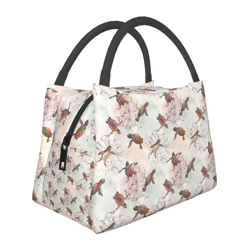 Baby Turtles Insulated Lunch Bag for Women Resuable Ocean Animal Cooler Thermal Lunch Box Work Picnic
Baby Turtles Insulated Lunch Bag for Women Resuable Ocean Animal Cooler Thermal Lunch Box Work Picnic