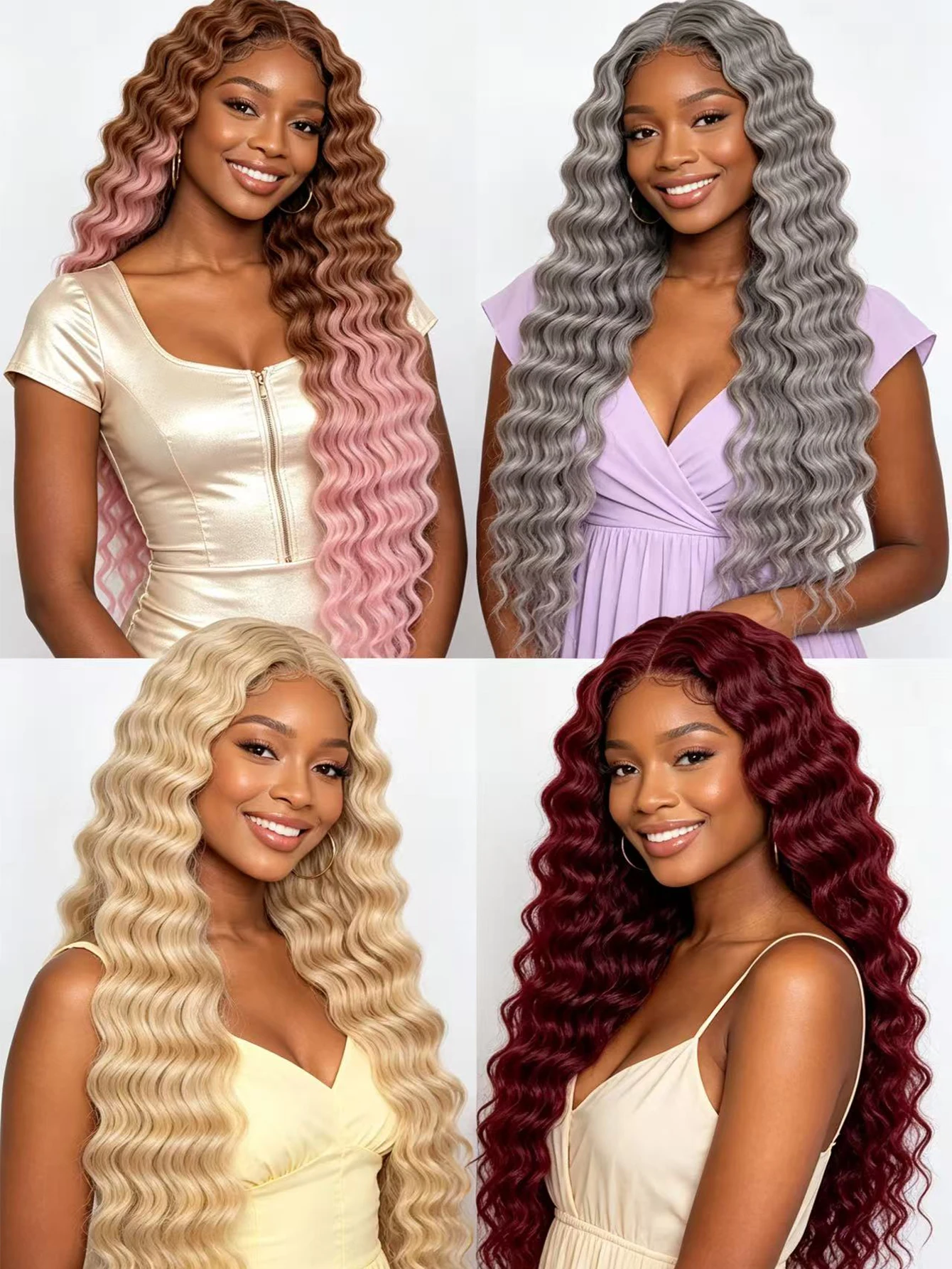Synthetic soft Urbana Hair textured crochet hair extensions, high-temperature fiber, suitable for braiding, 32 in130g, 16 colors
Synthetic soft Urbana Hair textured crochet hair extensions, high-temperature fiber, suitable for braiding, 32 in130g, 16 colors