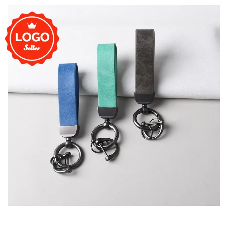 Customized Creative Color Changing Leather LOGO Keychain Blank Laser Engrave Metal Car Keyring Personalized Key Chains
Customized Creative Color Changing Leather LOGO Keychain Blank Laser Engrave Metal Car Keyring Personalized Key Chains