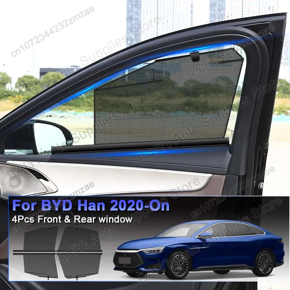 For BYD Han 2020-On Car Lifting Window Sunshade Automatic Lifting Sun Shade Customizable Car Front Rear Side Windshield Protect
For BYD Han 2020-On Car Lifting Window Sunshade Automatic Lifting Sun Shade Customizable Car Front Rear Side Windshield Protect