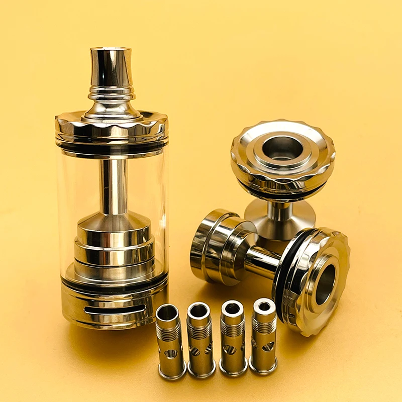 DSX Style Diplomat RDL RTA Atomizer 23mm Mirror Polished Single Coil Rebuildable Tank with 2.0/2.5/3.0/3.5/4.0mm airpin
DSX Style Diplomat RDL RTA Atomizer 23mm Mirror Polished Single Coil Rebuildable Tank with 2.0/2.5/3.0/3.5/4.0mm airpin