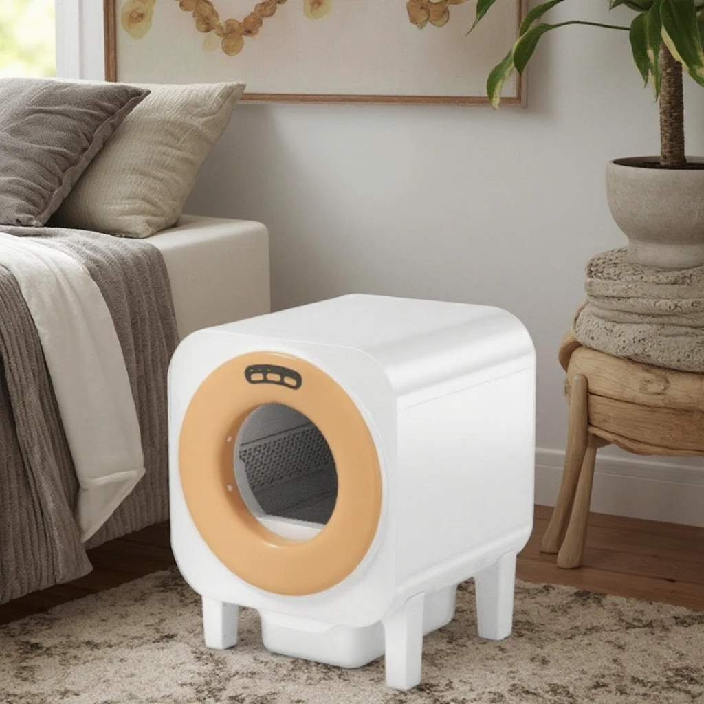 2025 Factory Direct Intelligent Automatic Cat Box Multi-Cat Use Safety Performance Excellent For Cat Toilets Accessories
2025 Factory Direct Intelligent Automatic Cat Box Multi-Cat Use Safety Performance Excellent For Cat Toilets Accessories