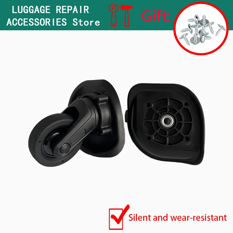 Accesorios para ruedas de equipaje, rueda Universal negra con contraseña, accesorios de equipaje de viaje, caja de carro de repa
Accesorios para ruedas de equipaje, rueda Universal negra con contraseña, accesorios de equipaje de viaje, caja de carro de repa