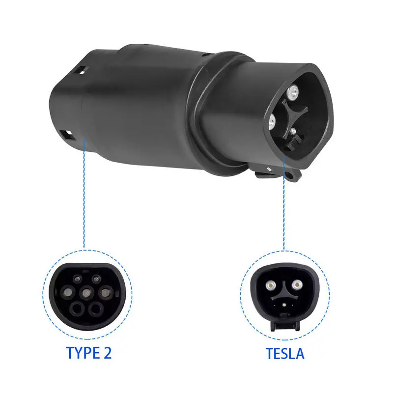 Tesla To Type 2 Ev Car Adapter Suitable For Tesla Type2 Converter EV Car Charger Parts & Accessories Charging Connector
Tesla To Type 2 Ev Car Adapter Suitable For Tesla Type2 Converter EV Car Charger Parts & Accessories Charging Connector