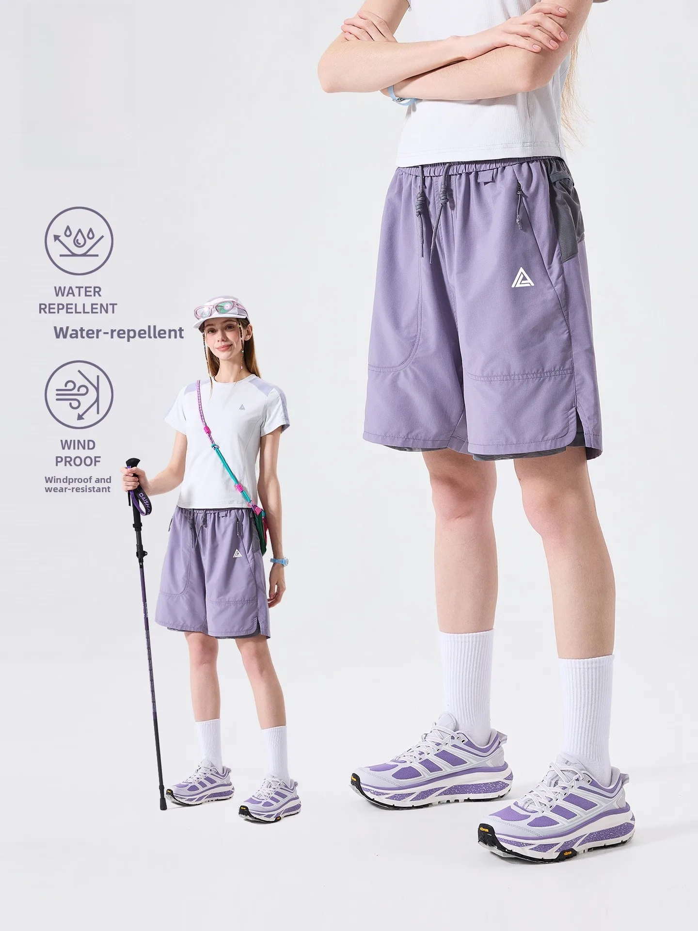 LAZY DAY Outdoor Water-Resistant Lightweight Breathable Men's Casual Shorts Summer Loose Fit Five-Quarter Length Sporty
LAZY DAY Outdoor Water-Resistant Lightweight Breathable Men's Casual Shorts Summer Loose Fit Five-Quarter Length Sporty