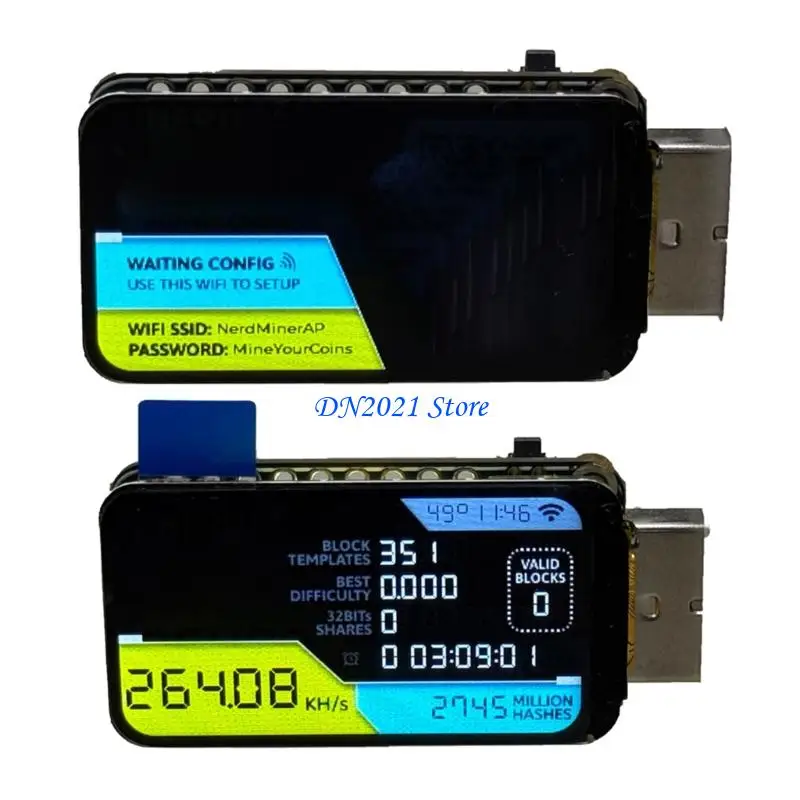 F3KE USB Miner Независимый лотерейный майнинг, оснащенный 260Kh/s для лотерейного майнинга Портативный мини-дисплей
F3KE USB Miner Независимый лотерейный майнинг, оснащенный 260Kh/s для лотерейного майнинга Портативный мини-дисплей